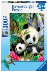 Ravensburger, Puzzle XXL 300: Kochana panda (13065)Wiek: 9+