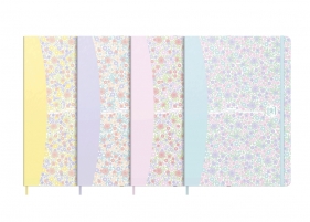 Notatnik Oxford Floral A5/80k linia, 1 szt