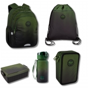 Pakiet szkolny Coolpack Gradient Grass - zestaw 1