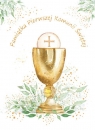 Karnet A5 Komunia. Eucharystia
