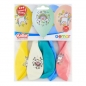 Balon gumowy Godan Premium Hel jednorożec i tęcza 5 szt. mix 330 mm (GS120/JIT)