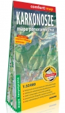 Karkonosze Mapa panoramiczna laminowana mapa turystyczna 1:33 000