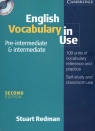 English Vocabulary in Use Pre - intermediate & intermediate + CD 100 units Redman Stuart