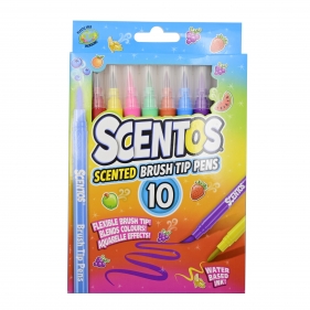 Pachnące flamastry - pędzelki, 10 szt.