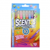 Pachnące flamastry - pędzelki, 10 szt.