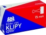 Klipy biurowe Grand 15 mm 12 pudełek x 12 sztuk