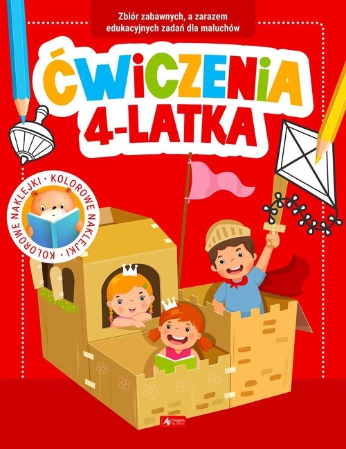 Ćwiczenia 4-latka z naklejkami