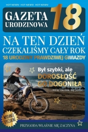 Karnet Urodziny gazeta Osiemnastka