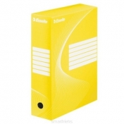 Pudło archiwizacyjne Esselte Standard A4/10cm - żółte (128423)