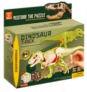 Dinozaur ze szkieletem do składania