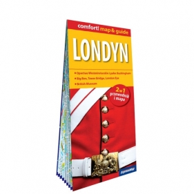 Londyn laminowany map&guide (2w1: przewodnik i mapa) - Moczyńska Joanna, Galek-Tanaka Maria