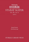 Stabat Mater, Op. 58 / B. 71 - Vocal Score Dvorak Antonin