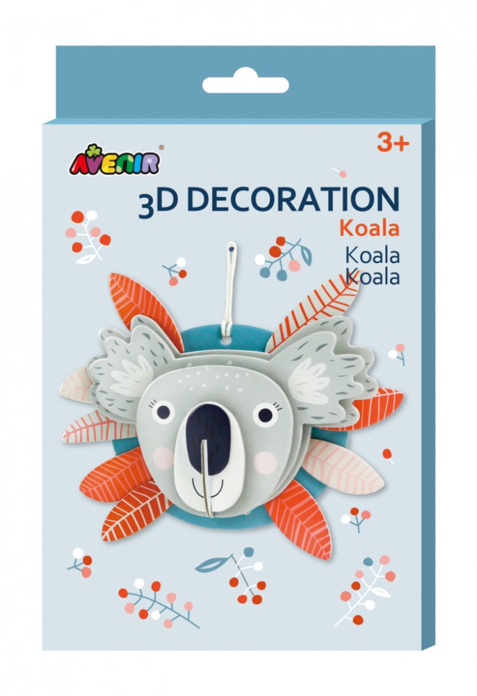 Dekoracja 3D - Koala (PZ205065)