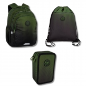 Pakiet szkolny Coolpack Gradient Grass - zestaw 2