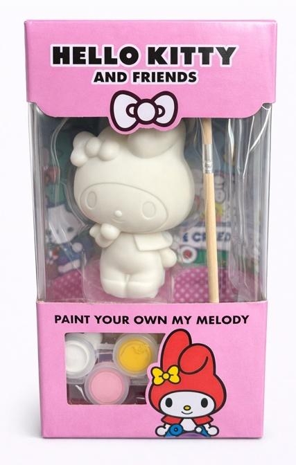 Figurka Hello Kitty do malowania + farbki