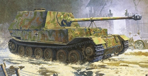 DRAGON Sd.Kfz.184 Elefan t w/Zimmerit