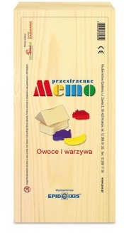 MEMO przestrzenne Owoce i warzywa - <br />