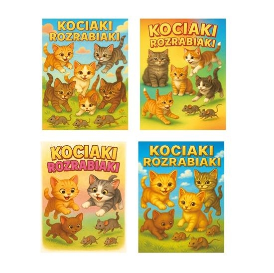 Torebka prezentowa M Kociaki Rozrabiaki