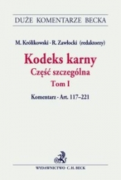 Kodeks karny Część szczególna Tom 1