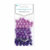 Koraliki okrągłe 57 szt. Berry
