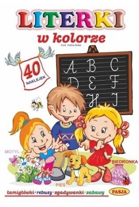 Literki w kolorze - Halina Gołek