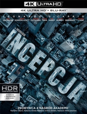 Incepcja (3 Blu-ray) 4K - Christopher Nolan