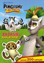 Pingwiny z Madagaskaru Zadanie naklejanie!