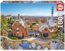 Puzzle 1000 elementów Barcelona widok z parku Guell (17966) od 12 lat