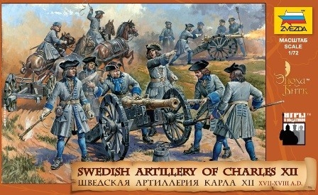 Swedish Artillery of Charles XII