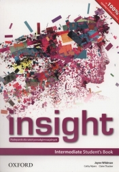 Insight Intermediate Students Book wersja polska (obecna + nowa podstawa programowa 2019)(Uszkodzona okładka) - Jayne Wildman, Claire Thacker