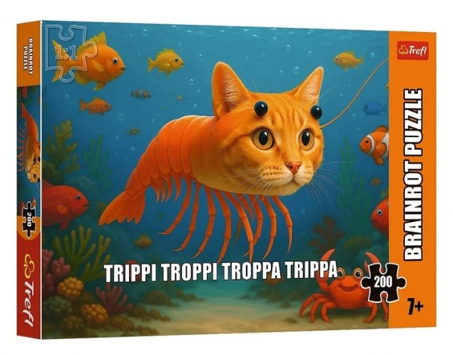 <img src='https://webimage.pl/pics/660/3/d5900511133660.jpg' style='height:440px' /> Puzzle 200 BrainRots Trippi Troppi Troppa Trippa
