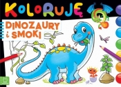 Koloruję. Dinozaury i smoki