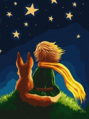 Malowanie po numerach - Bajeczni druhowie 30x40cm