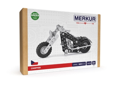 Merkur – Motocykl Chopper, 163 elementy #noage 5660
