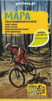 Mapa wodoodporna tras rowerowych - Strefa MTB - Opracowanie zbiorowe