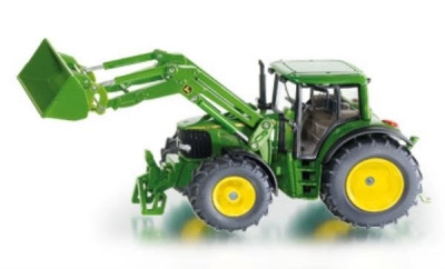 <img src='https://webimage.pl/pics/660/6/d4006874036660.jpg' style='height:440px' /> Siku Farmer Zestaw John Deere z odłączaną ładowarką czołową S3666