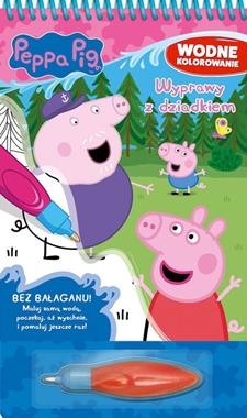 Peppa Pig. Wodne kolorowanie. Wyprawy z dziadkiem