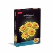 Puzzle 3D Duży bukiet kwiatów Słoneczniki