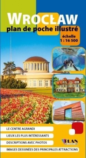 Plan kieszonkowy rys.-Wrocław w.francuska 1:16 500 - Opracowanie zbiorowe