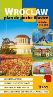 Plan kieszonkowy rys.-Wrocław w.francuska 1:16 500 - Opracowanie zbiorowe