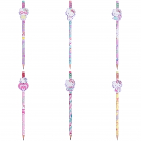 Coolpack, Ołówki z gumową nakładką HB Hello Kitty - Pink 1, 1 szt (10661PTR)