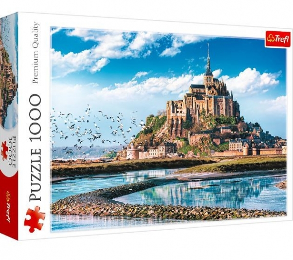 Puzzle 1000 elementów Mont Saint - Michel Francja (10766)