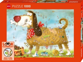Heye, Puzzle 1000: Look Closely - Pies (30066)