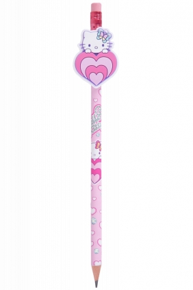 Coolpack, Ołówki z gumową nakładką HB Hello Kitty - Pink 1, 1 szt (10661PTR)