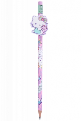 Coolpack, Ołówki z gumową nakładką HB Hello Kitty - Pink 1, 1 szt (10661PTR)