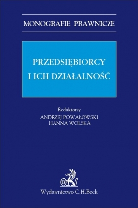 Przedsiębiorcy i ich działalność - Andrzej Powałowski, Hanna Wolska