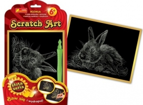 Scratch Art Królik