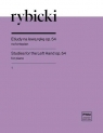 Etiudy op. 54 na lewą rękę z.1 nuty na fortepian Feliks Rybicki