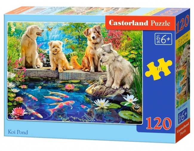 Puzzle 120 Koi Pond CASTOR