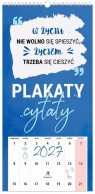 Kalendarz 2027 notatnikowy Plakaty-cytaty